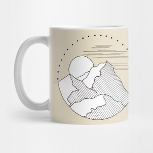 Mountain Sketch Mug